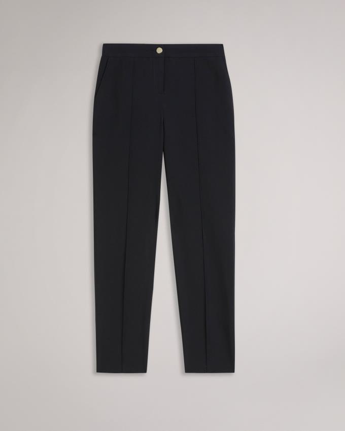 Pantalon Ted Baker Straight ankle Noir Femme | CCN-14972869